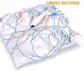 3d view of Hacienda Chávez